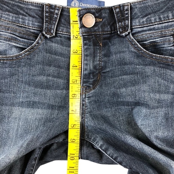 Democracy Ab Solution Medium Wash Mid Rise Skinny Jeans Shaping Contour Sz6 - Picture 11 of 14